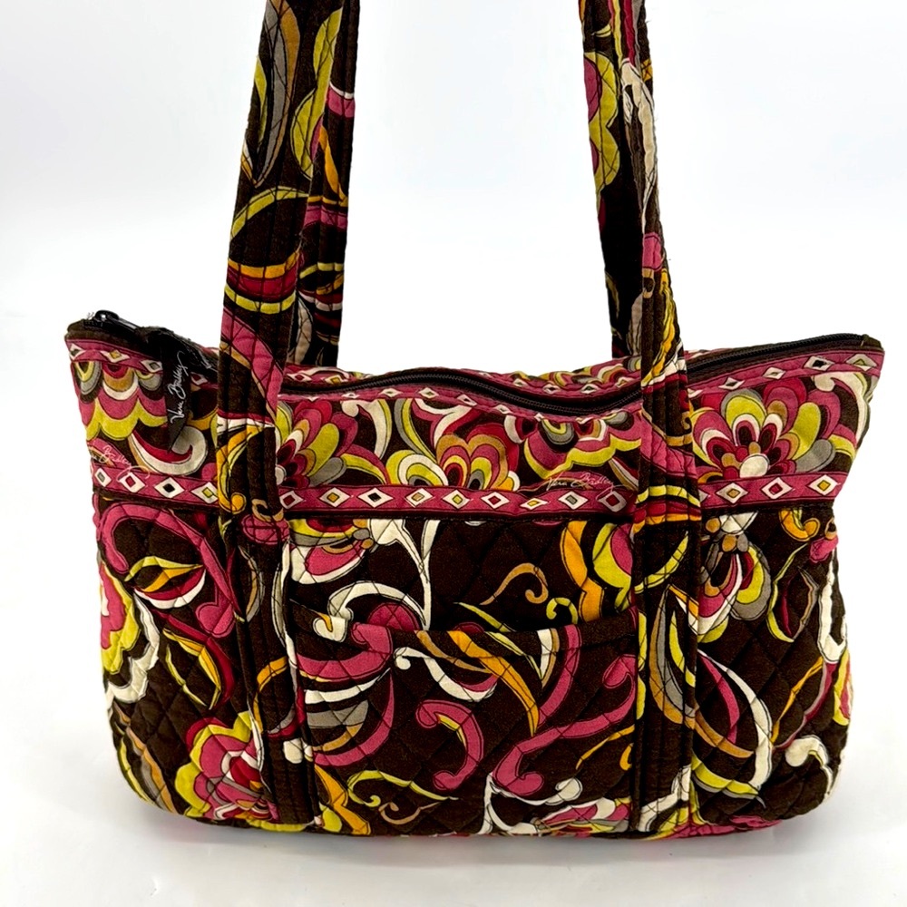 Vera Bradley Puccini Little Betsy Boho Quilted Tote Shoulder Bag